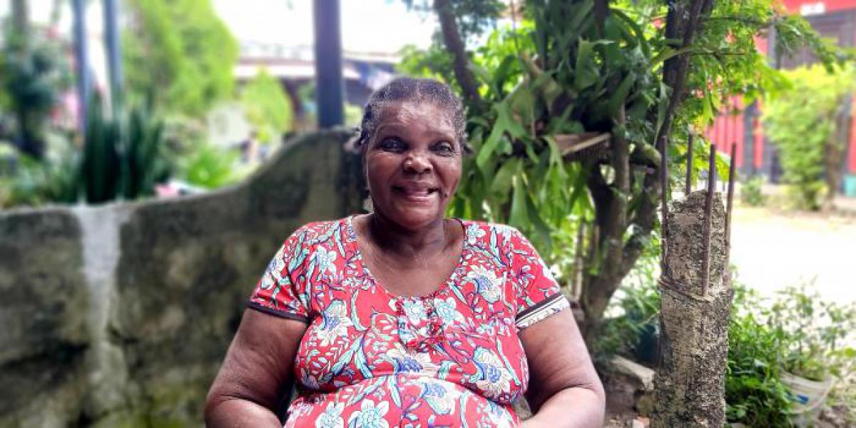 La heroína de la masacre de Bojayá La heroína de Bojayá, Mineira Palomeque