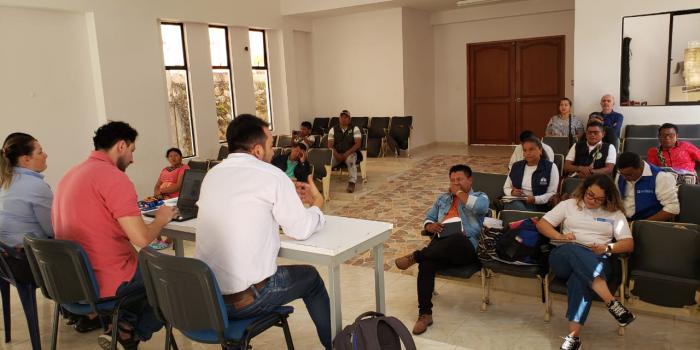 Unidad y Ministerio de Vivienda buscan solución para retornados El diálogo de los líderes retornados y delegados de Minvivienda