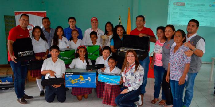 Niños y jóvenes se benefician con medidas de reparación colectiva