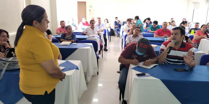 Encuentro de coordinadores de mesas de participación del Tolima