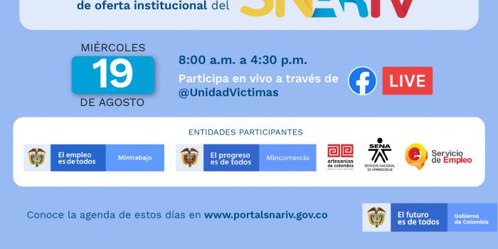 Agenda miércoles 19 de agosto