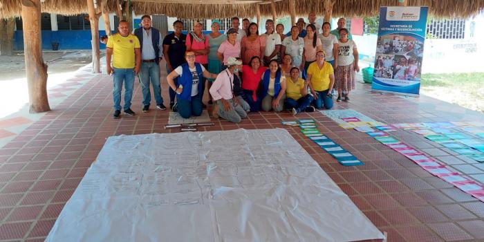 Primera jornada de diseño y consolidación del plan integral de reparación colectiva (PIRC) del sujeto Comunidad de Norosí (Bolívar).