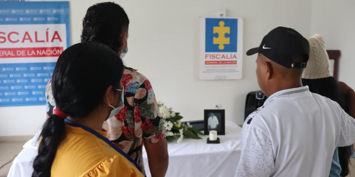 La Unidad acompañó entrega simbólica de víctima desaparecida en 2004 Entrega simbólica del cuerpo de un ser querido