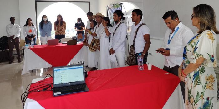 Destacan avances del plan de reparación integral a kankuamos en el Atlántico Kuankuamos en revisión de Plan de Reparación Integral