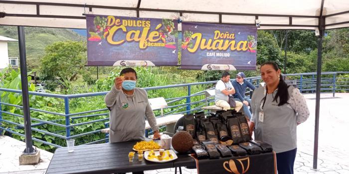 Emprendimiento feria gastronómica y artesanal, en Sácama (Casanare) 