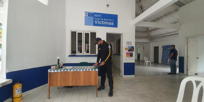 Punto de Atención a Víctimas ubicado en el municipio de Yopal (Casanare)