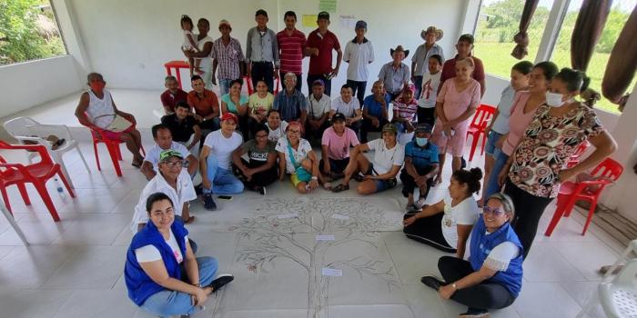 Socialización con el sujeto de reparación colectiva étnico Comunidad Indígena Zenú de Galapa