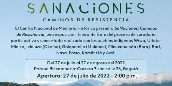 Invitación SaNaciones - Caminos de Resistencia