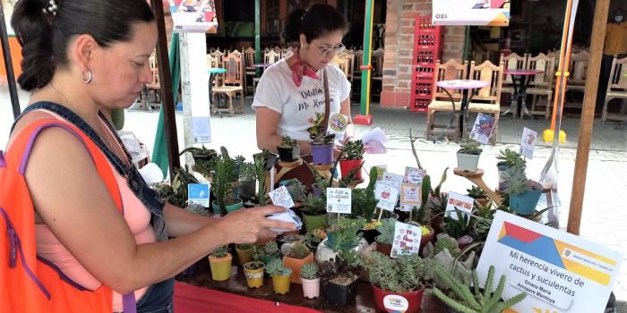 “Yo Trabajo por Colombia” promocionó nuevos emprendimientos de víctimas Víctimas comercializaron productos en feria de emprendimientos en Sabaneta.