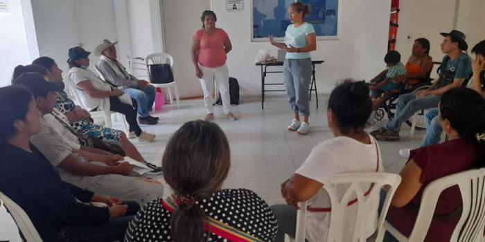 Actividades de sensibilización emocional con población víctima de Casanare.   