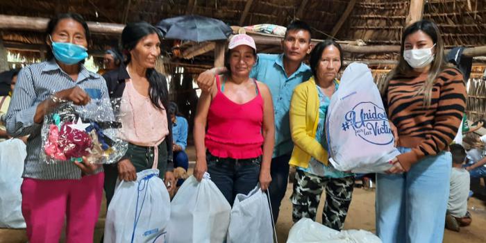 La Unidad para las Víctimas entregó kits familiares a indígenas Uitotos en Caquetá