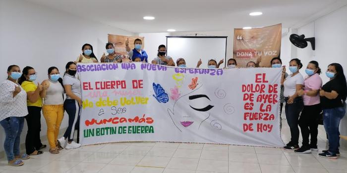 En la Semana por la Paz, las mujeres víctimas en Norte de Santander, le apuestan a la defensa de los DDHH