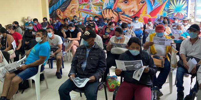 Unidad entrega 396 indemnizaciones en julio en el Huila Entrega cartas de indemnización administrativa a víctimas de territorial Caquetá-Huila