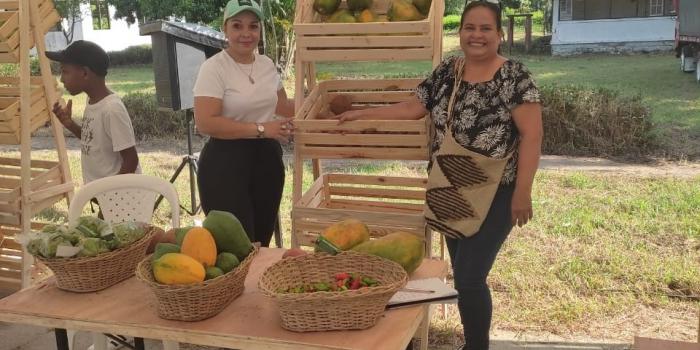 Participantes feria  “Magdalena, tierra de agricultores”