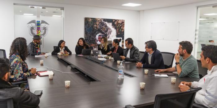 Reunión entre Unidad para las Víctimas y entidades del Distrito Capital.