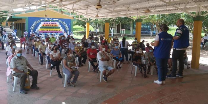 Víctimas del Magdalena en jornada de notificación sobre indemnización