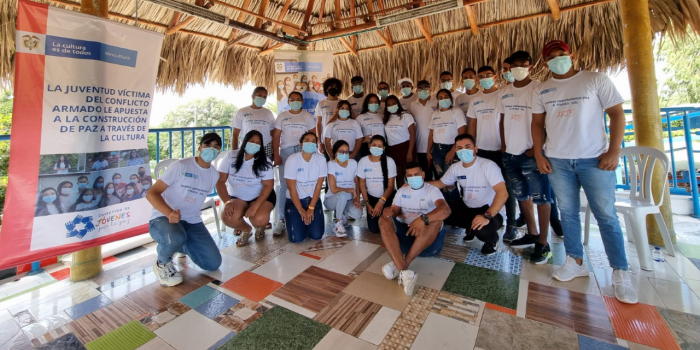 Los jóvenes realizan talleres de capacitación en narrativas audiovisuales con base en elementos propios de cada una de las zonas del Atlántico