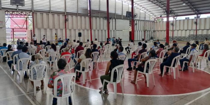 Foto jornada de entrega de cartas Cúcuta