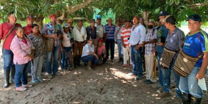 Víctimas productoras en Magdalena capacitadas en proyectos