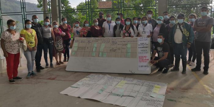 Nuevos avances en plan de reparación colectiva de Matanza (Santander) Comunidad de El Paujil culminó segunda jornada de formulación del PIRC