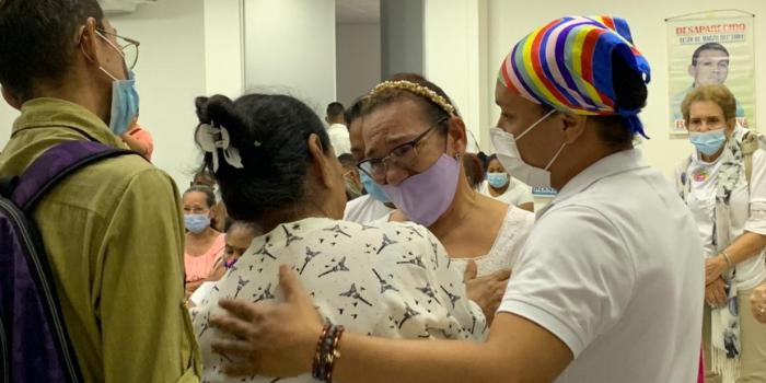 En El Carmen de Bolívar se escucharon las historias de los buscadores y buscadoras en el Día Internacional de las Víctimas de Desapariciones Forzadas.