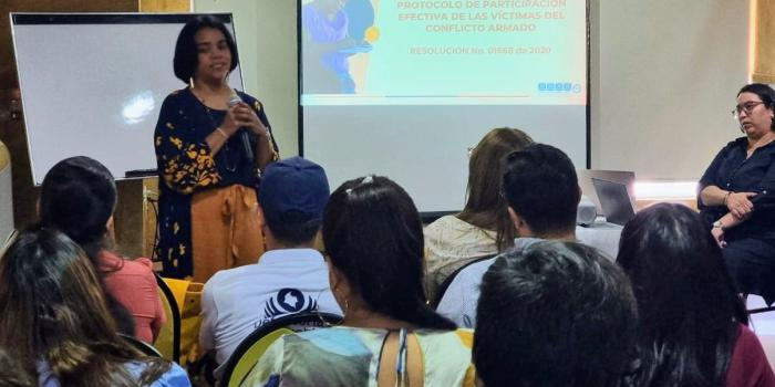 Unidad de Víctimas con personerías y enlaces de víctimas