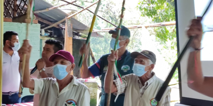 Indígenas Pijaos de Ataco, Tolima, en ceremonia se socialización de plan de vida