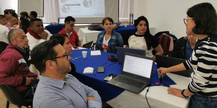 Integrantes de la Mesa Departamental de Participación de Nariño presentan propuestas al plan de desarrollo.