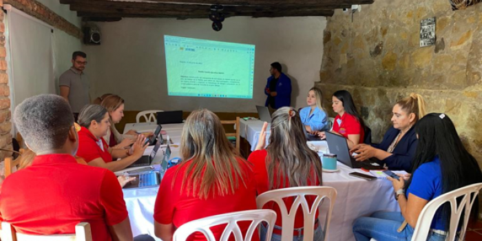 Reunión de integrantes del Comité Ejecutivo y delegados de la Unidad, realizada durante dos días en Villa de Leyva, Boyacá 