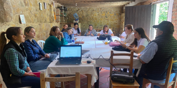 Reunión de integrantes del Comité Ejecutivo y delegados de la Unidad, realizada durante dos días en Villa de Leyva, Boyacá 