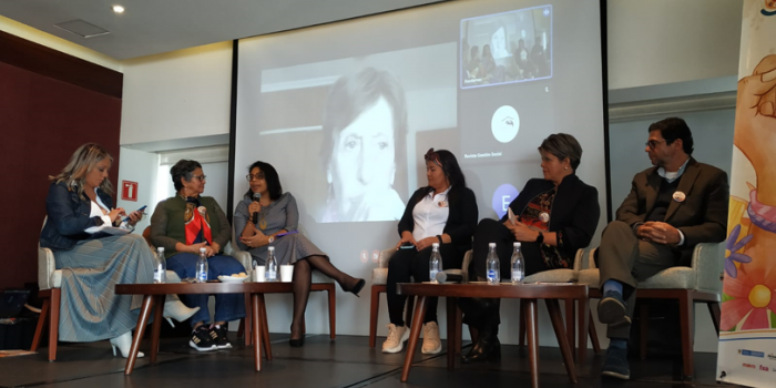 Panel apertura en el segundo día de la 5ª Muestra Internacional de Gestión Social, Emprendimiento y Economía Colaborativa