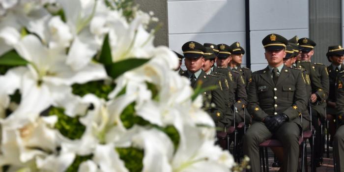 Atención psicosocial en  acto de memoria víctimas Escuela cadetes General Santander