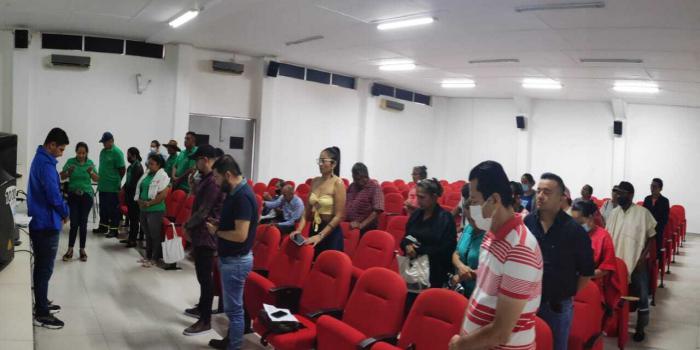 Maní presentó las primeras acciones del plan de retornos y reubicación Miembros de la comunidad La Maniceña en sesión de diálogo con funcionarios de la Unidad para las Víctimas y entes territoriales