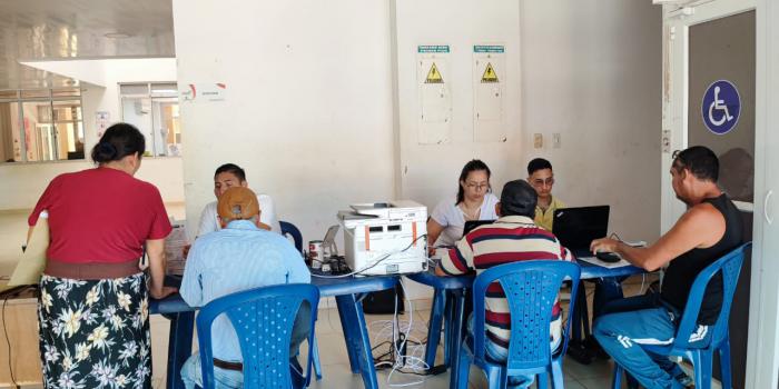 En Cumaribo se atendió a la población víctima del conflicto armado entre el 25 y 26 de octubre.