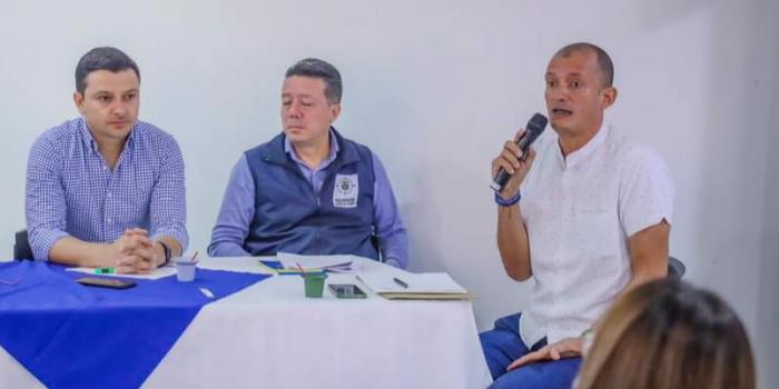 José Alirio Barrera, representante de la mesa departamental de víctimas de Casanare (foto de la gobernación de Casanare)