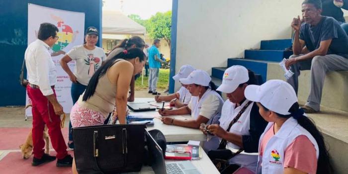 Atención por parte de la mesa municipal de víctimas de Yopal. 