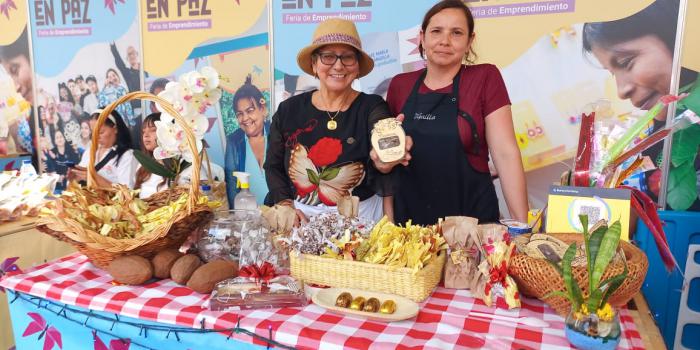 Emprendedores víctimas en Feria de Flores