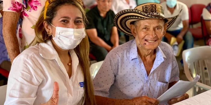 Entrega de indemnizaciones en el municipio de Montelíbano- Córdoba 