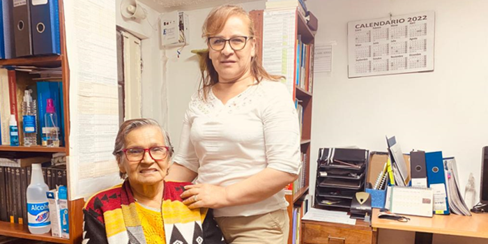 Gladys López y Martha Oviedo, cabezas visible de “Familiares Colombia”   