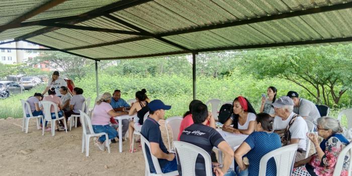 Último encuentro psicosocial en Ciudad Rodeo de Cúcuta. 