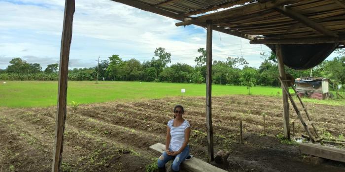 Centro de Caucheras, corregimiento de Mutatá, en Urabá