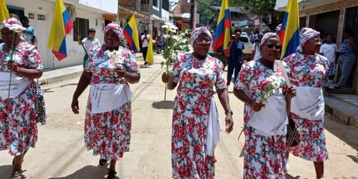 Víctimas del conflicto armado del corregimiento Fraguas (Machuca), en Segovia, conmemoraron 24 años del atentado del ELN que causó la muerte a 84 personas.