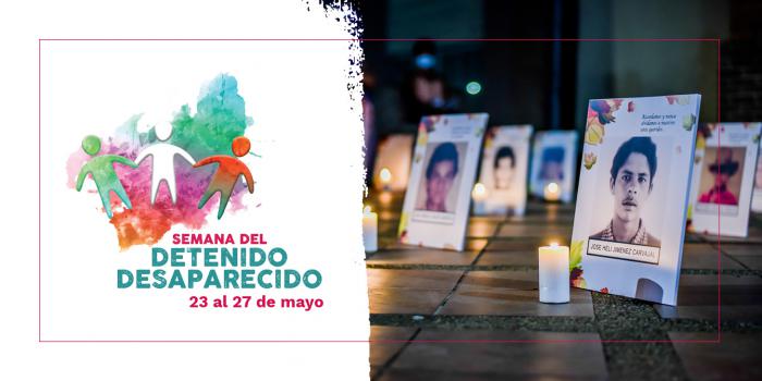 Inicia semana por la memoria y dignidad de las víctimas desaparecidas Fotografías de las víctimas desaparecidas