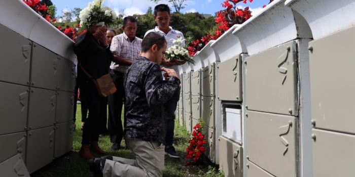Oswaldo, una víctima que puede descansar en paz Unidad entrega restos óseos a familiares de persona desaparecida hace 22 años