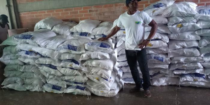 Víctimas con la ayuda humanitaria entregada en Buenaventura
