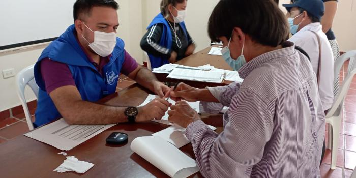 Las víctimas cumpliendo los requisitos para su indemnización