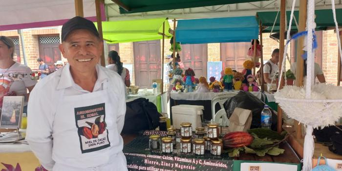 Victimas emprendedoras lograron 150 citas en rueda de negocios en feria Hecho en Paz Feria de Emprendimiento Hecho en Paz