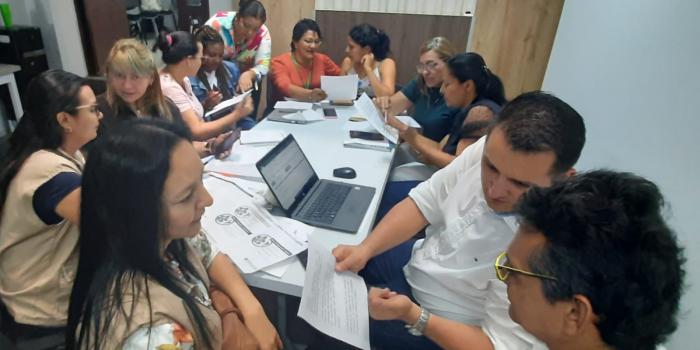 Víctimas del conflicto armado de Caquetá analizan sus propuestas para el Plan Nacional de Desarrollo. 
