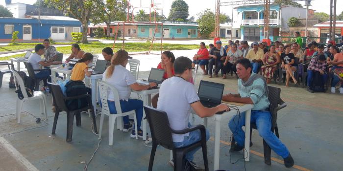 Jornada de asistencia y atención para 430 víctimas en Vista Hermosa Jornada de atención a víctimas de Vista Hermosa