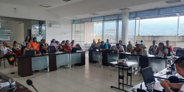 Mesa de Participación de Víctimas del Putumayo presentó informe de gestión del año 2022.